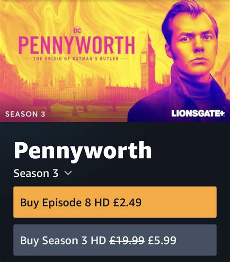 yify pennyworth|Pennyworth: All Episodes .